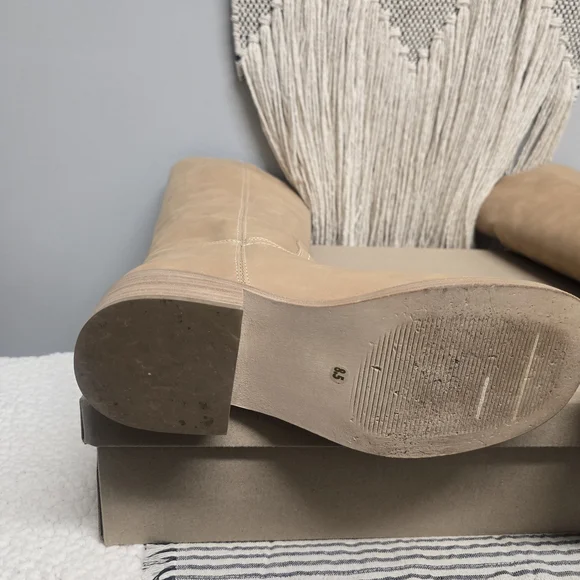 Steve Madden Tan Leather Knee-High Boots - Picture 7 of 7